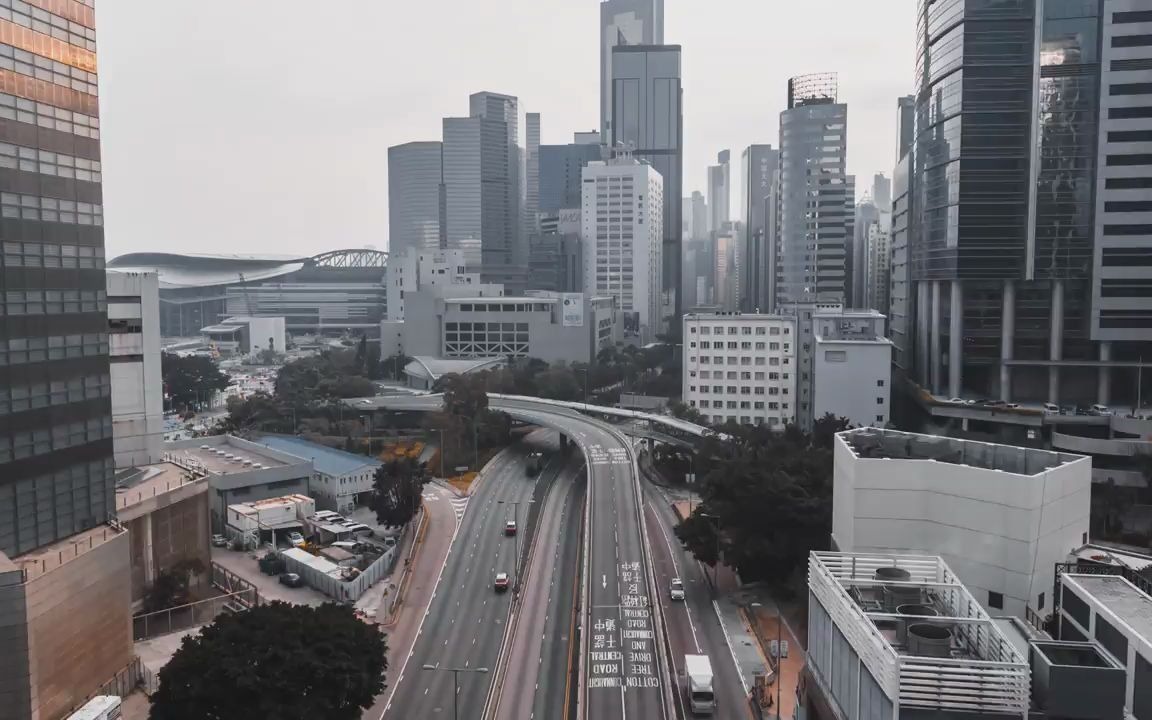 夜间通往城市的高速公路红外线实拍视频素材哔哩哔哩bilibili