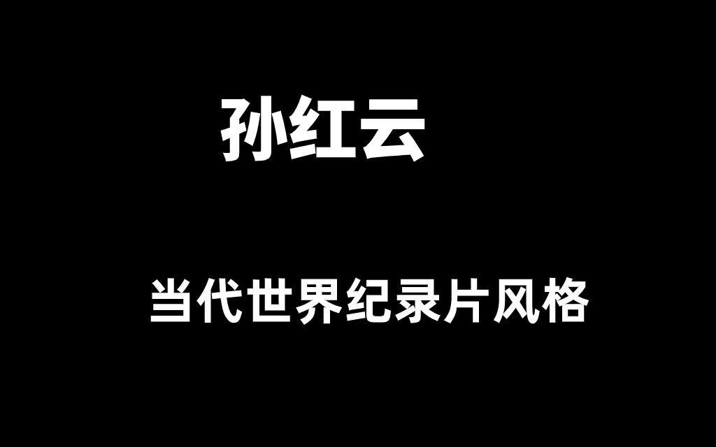 後浪電影孫紅雲:當代世界紀錄片風格與流派賞析課程百度雲網盤