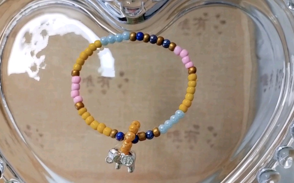 多巴胺少年银象手链