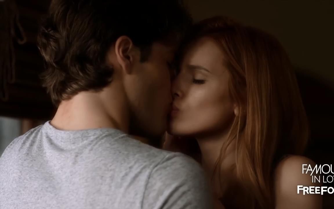 [图]《星光之恋》吻戏cut_Famous in Love Season 11 Jake and Paige Kiss