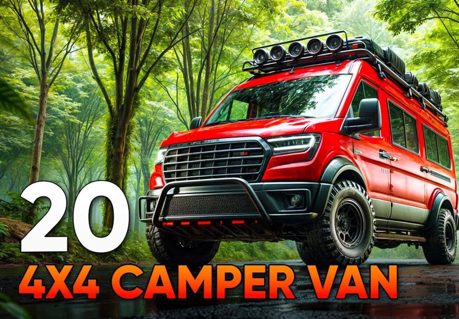 20 辆 4x4 露营车助你越野探险