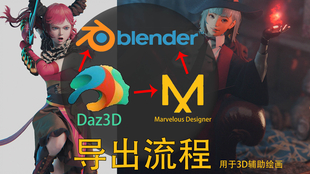 Daz 快速创建一个角色流程演示 哔哩哔哩 つロ干杯 Bilibili