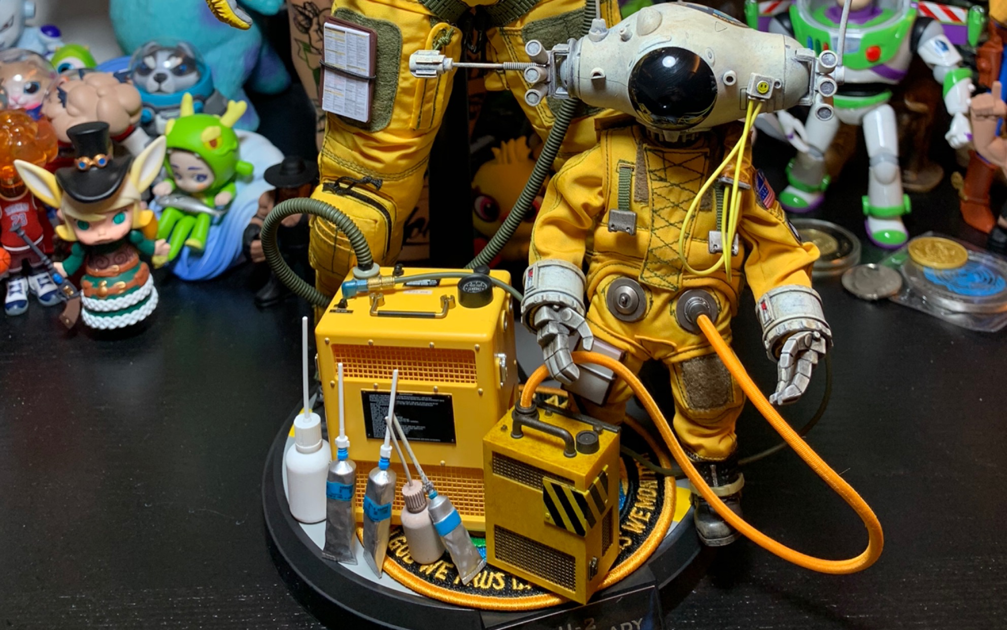 老贾玩具评测,damtoys u2龙女飞行员 横山宏合作款