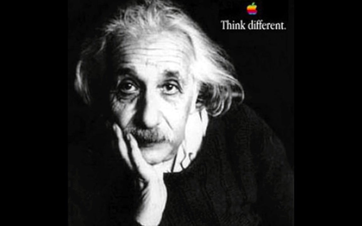 苹果97年不同凡想广告词《think different》哔哩哔哩bilibili