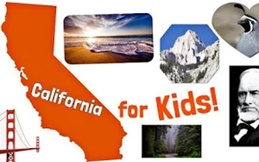 【搬运】美国各州简述加州California for Kids  US States Learning Video哔哩哔哩bilibili