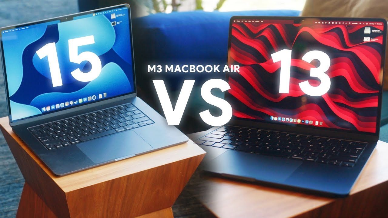 [图]M3 Macbook Air 13寸还是15寸？别选错了！