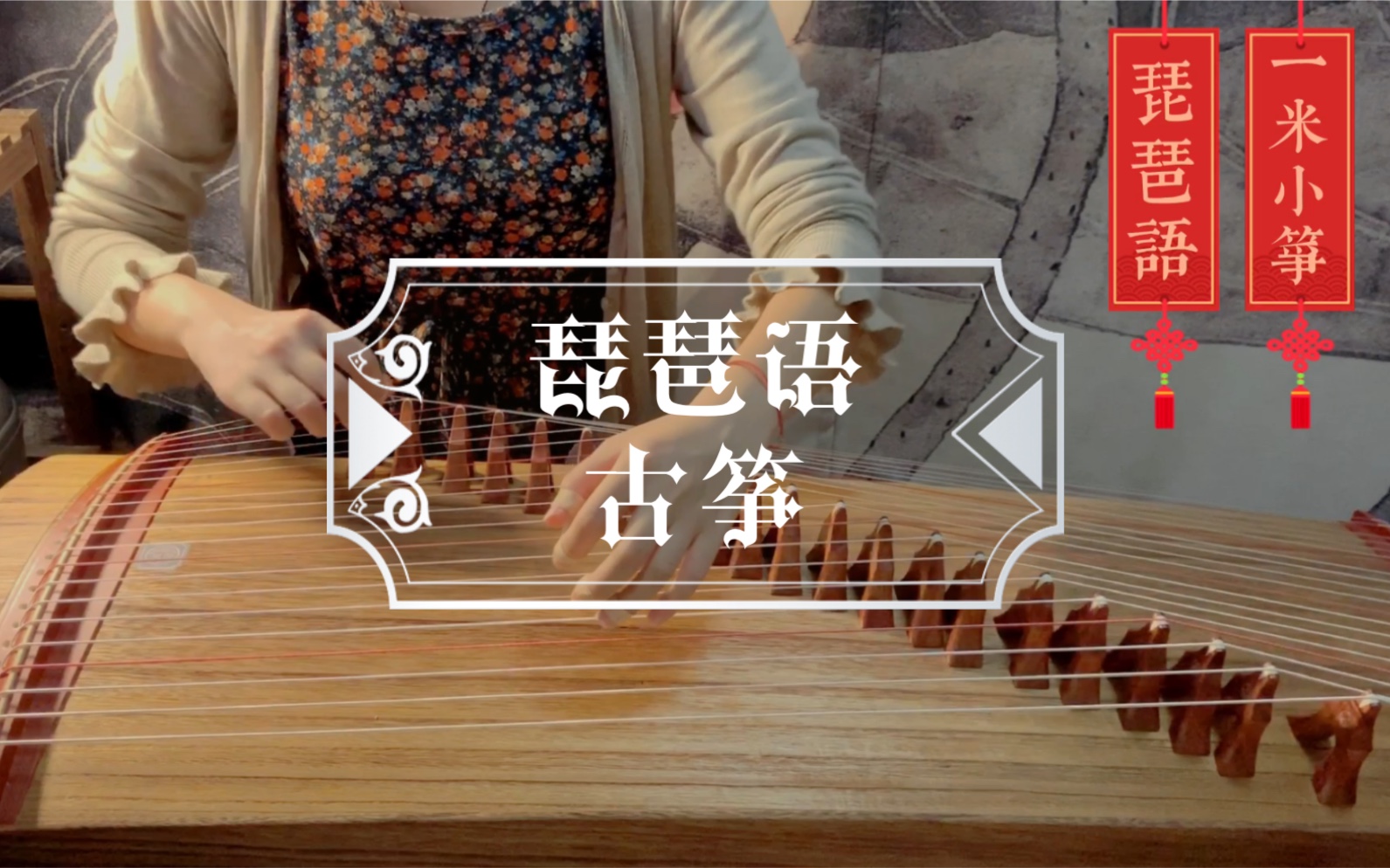 [图]【古筝】纯筝定弦版｜经典古风曲《琵琶语》｜人生如梦，往事如风，一场空