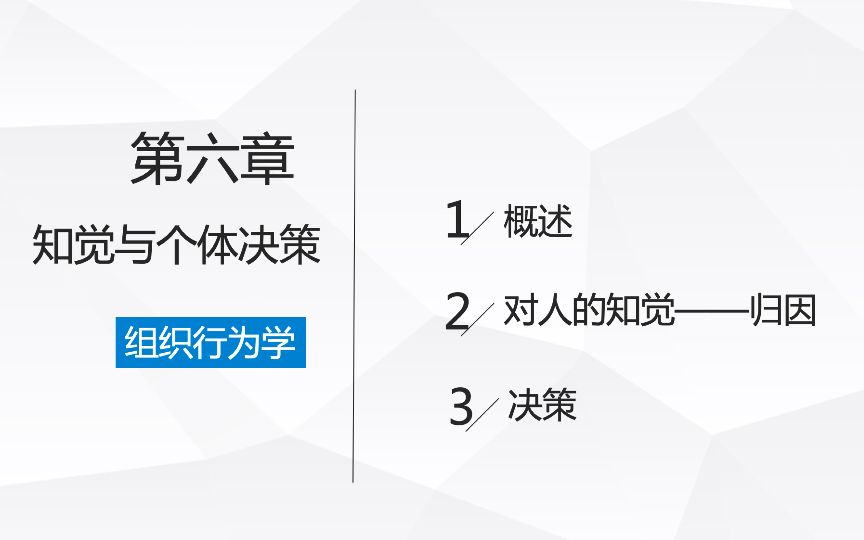 和人大学姐一起快乐学心理(组织行为学第六章知觉与个体决策)哔哩哔哩bilibili