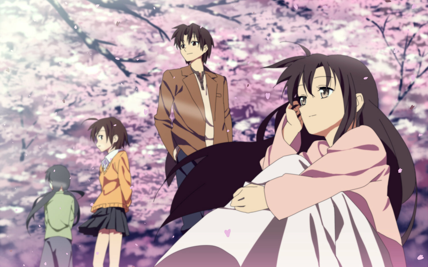 秒速五厘米明年也能一起赏樱就好了