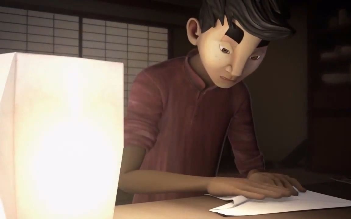 奇妙的三维动画短片《折纸》