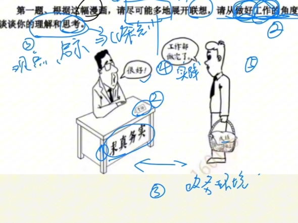 【漫画题】结构化面试如何提取漫画要素,多层出点?哔哩哔哩bilibili