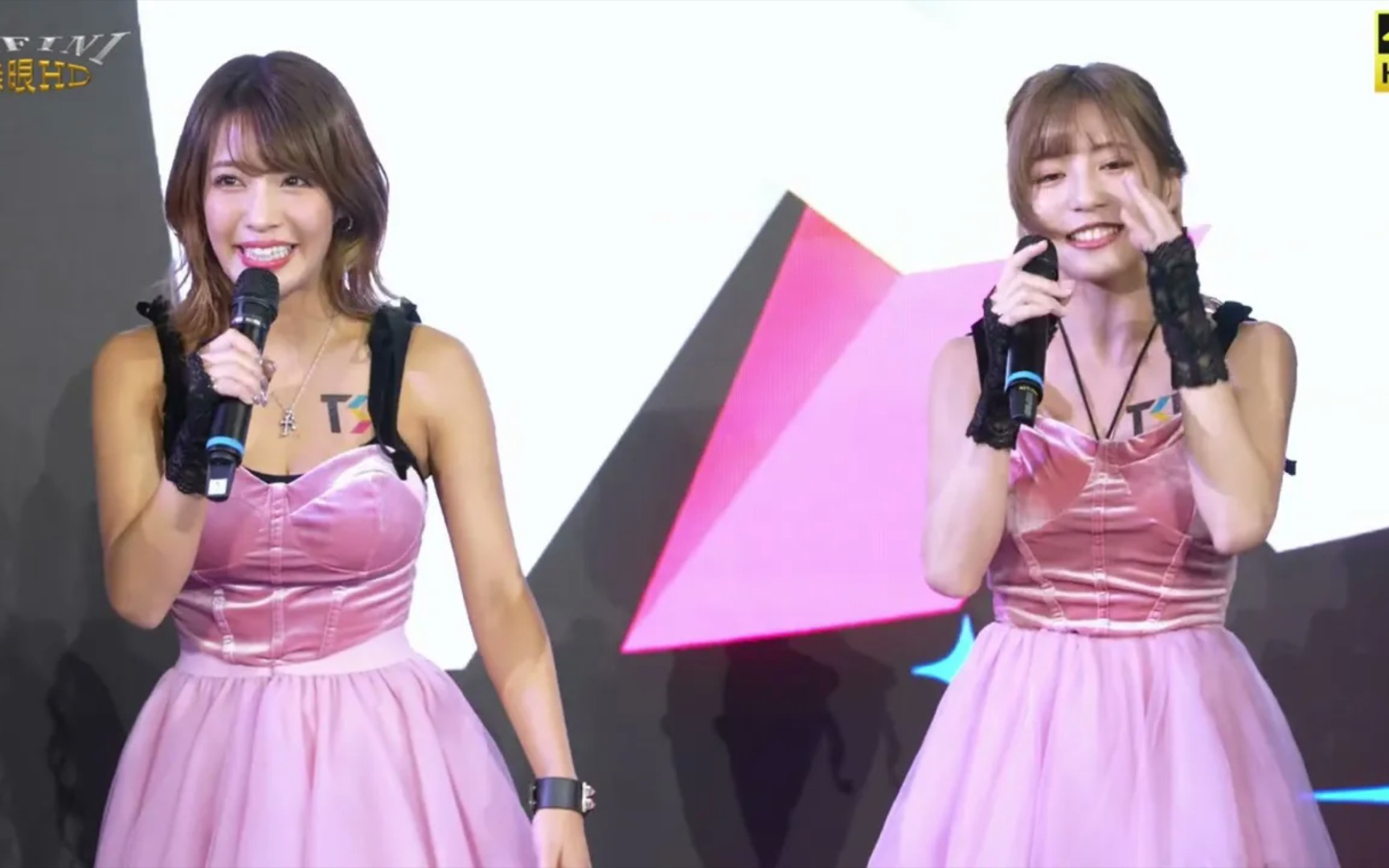 台湾写真博览会桥本梨菜 河路由希子 歌舞秀