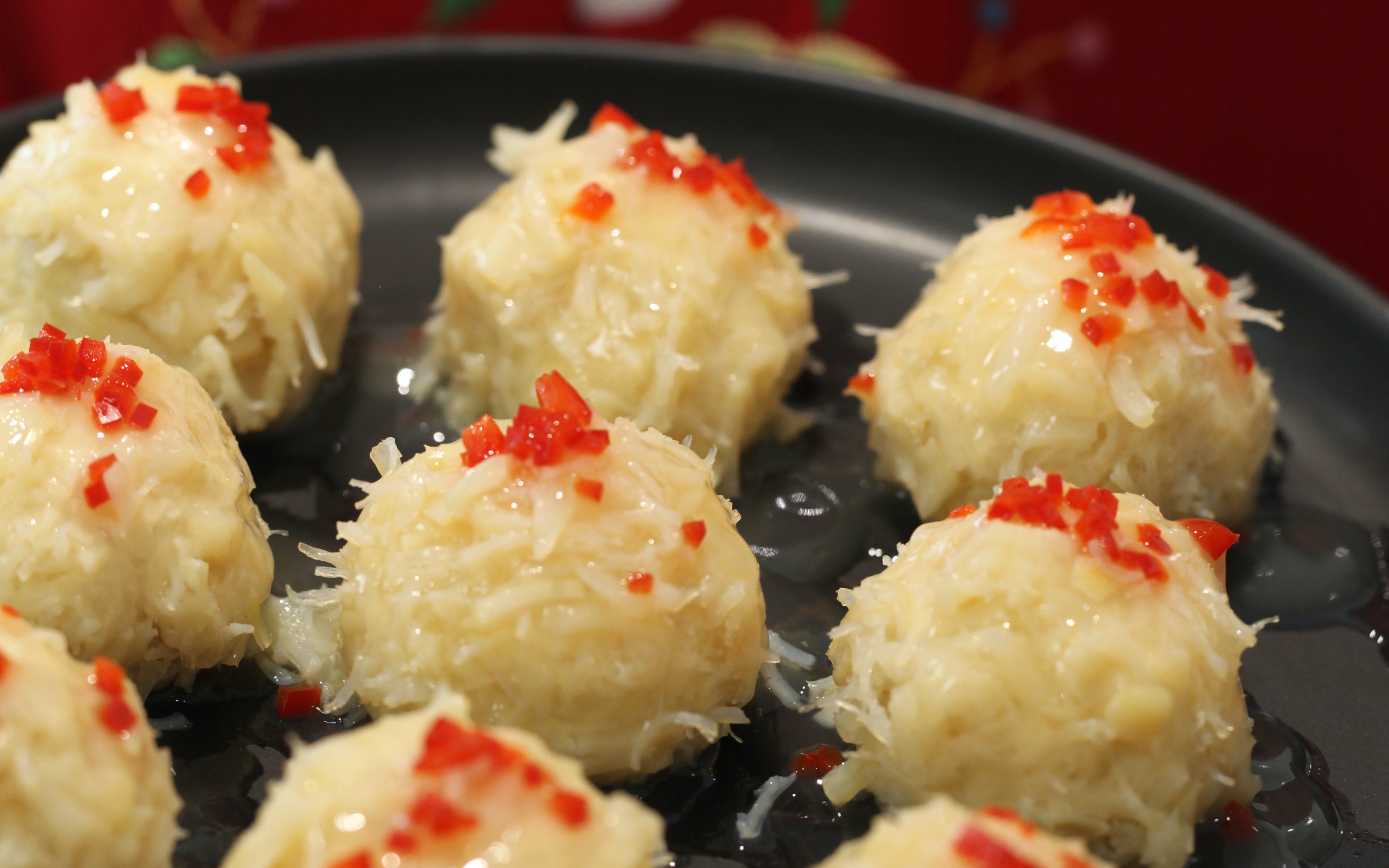 达酷客:来一顿不一样的年夜饭之"干贝绣球"