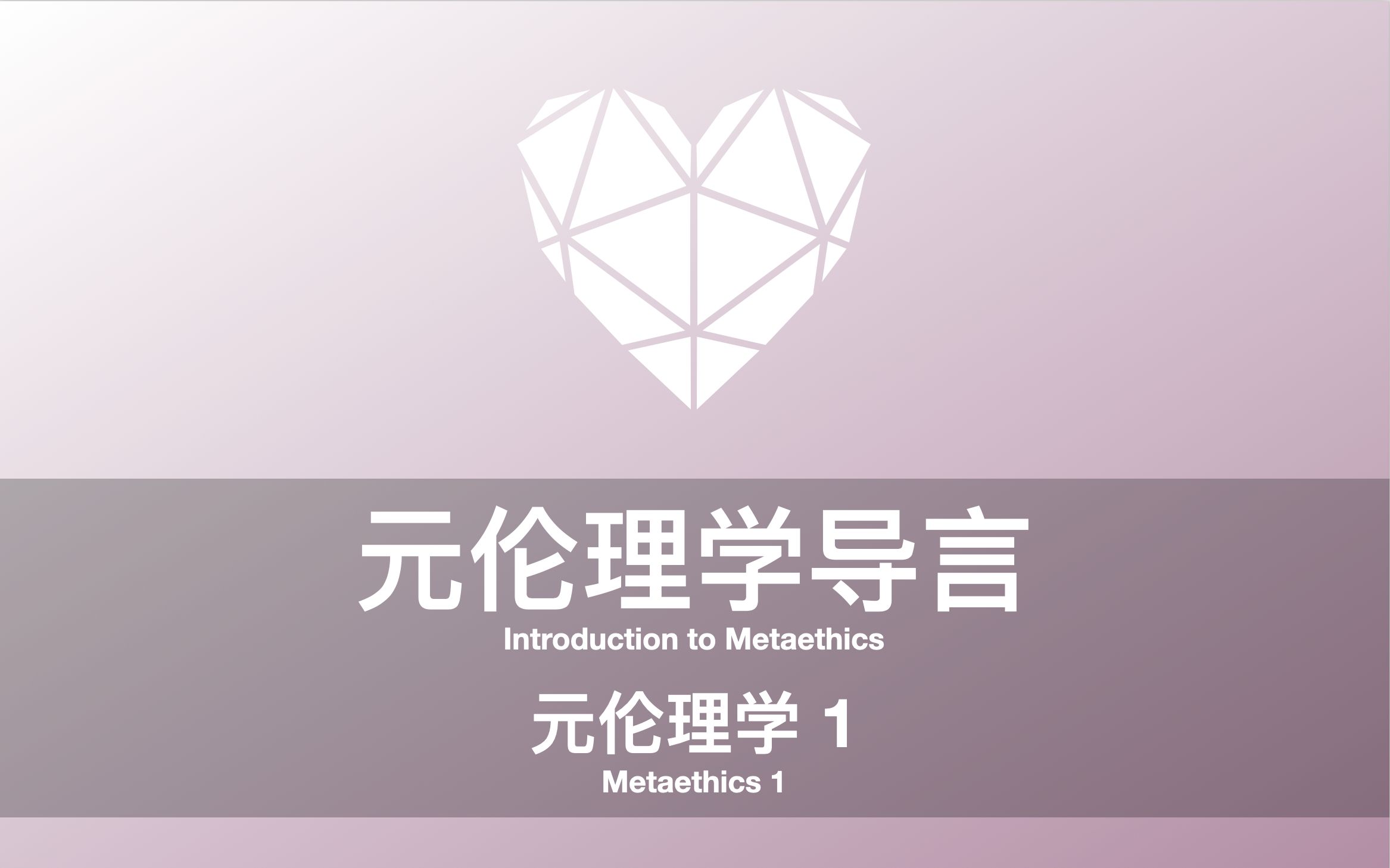 元伦理学 1:导言 | Metaethics 1: Intro哔哩哔哩bilibili