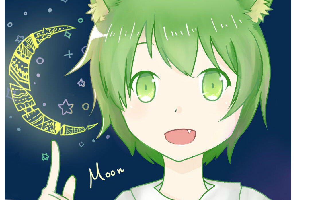 送给小天使新月零犬