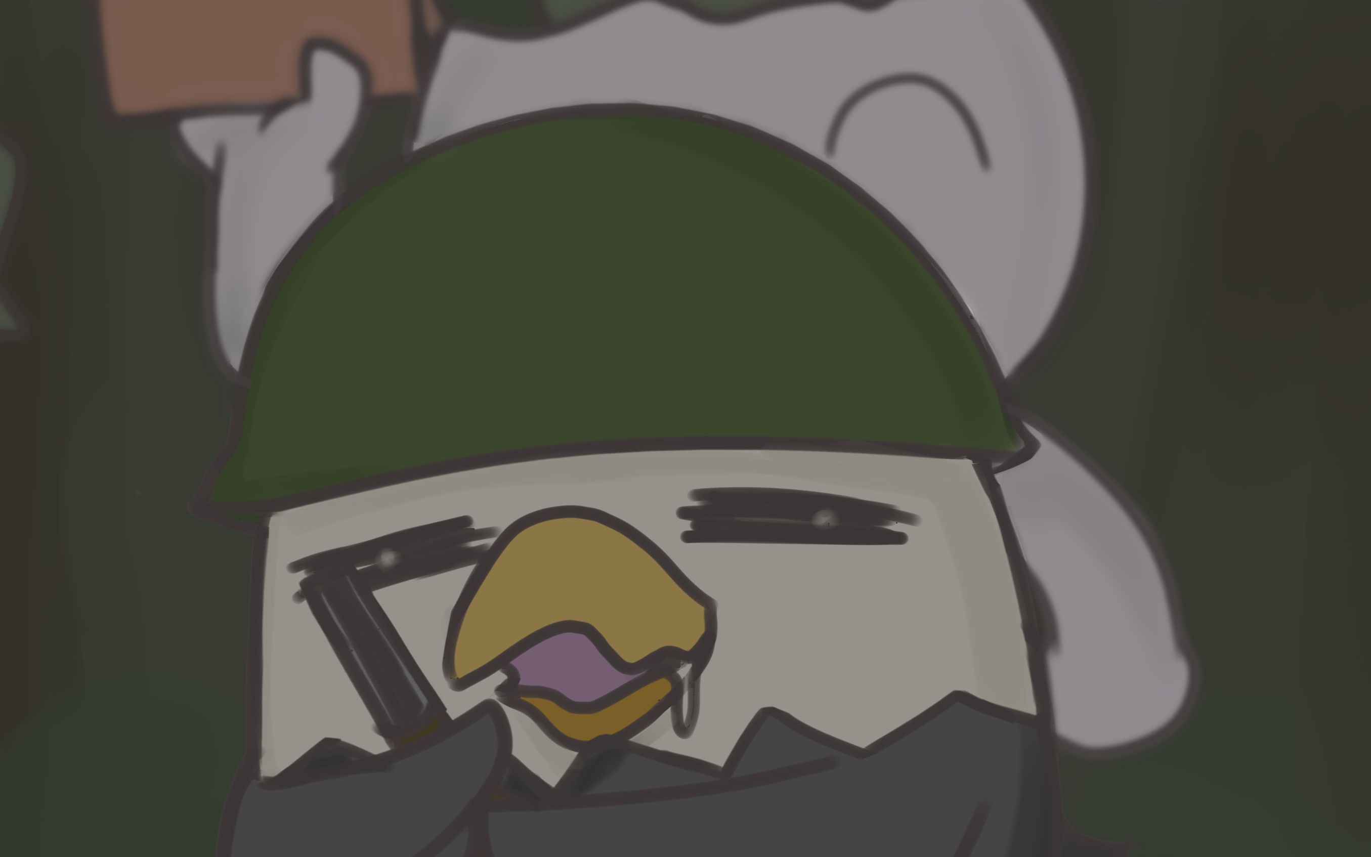 【那兔】吔我砖头啦!鹰酱!