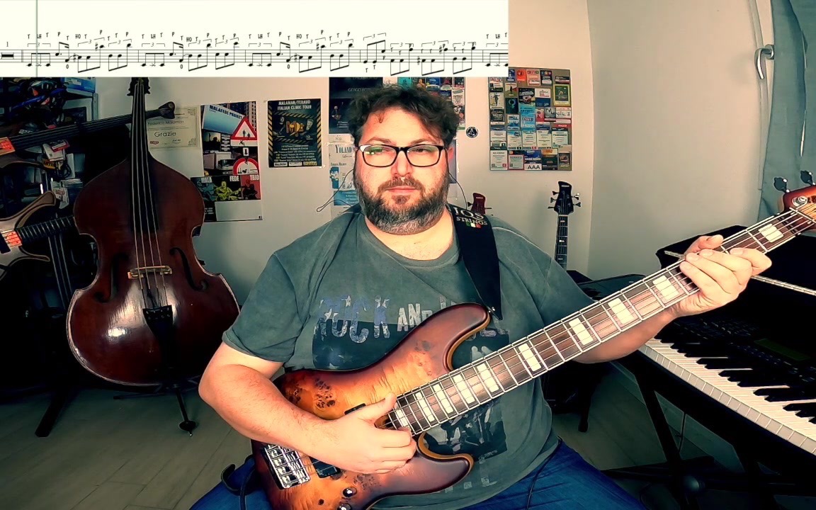 红辣椒贝斯手 flea 风格 slap 贝斯练习_哔哩哔哩_bilibili