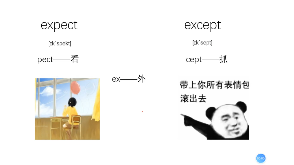 【英语学习】except 和expect到底怎么区分?哔哩哔哩bilibili