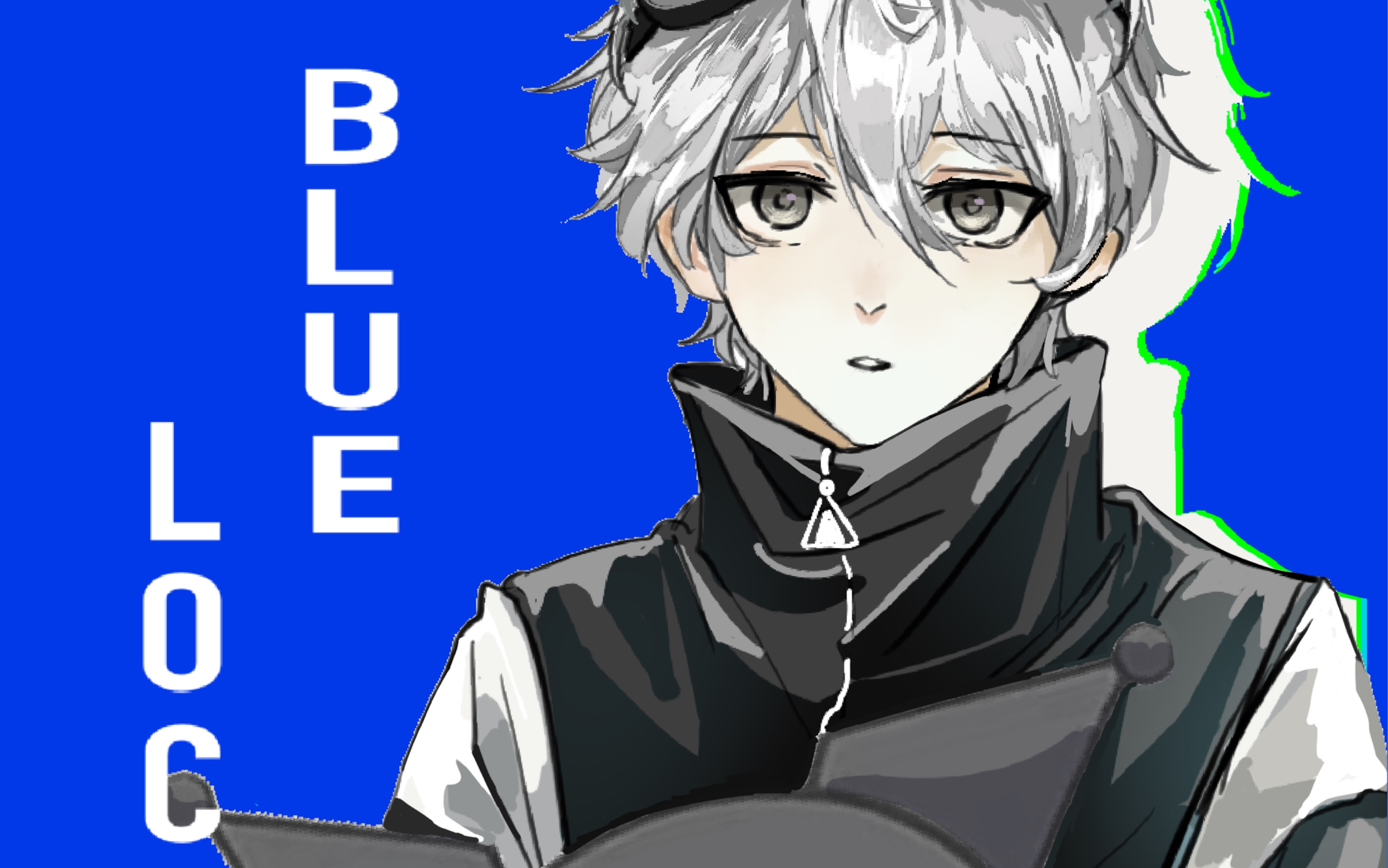 "唔,原来是玲王的玩偶" 凪诚士郎 nagi 蓝色监狱绘画过程