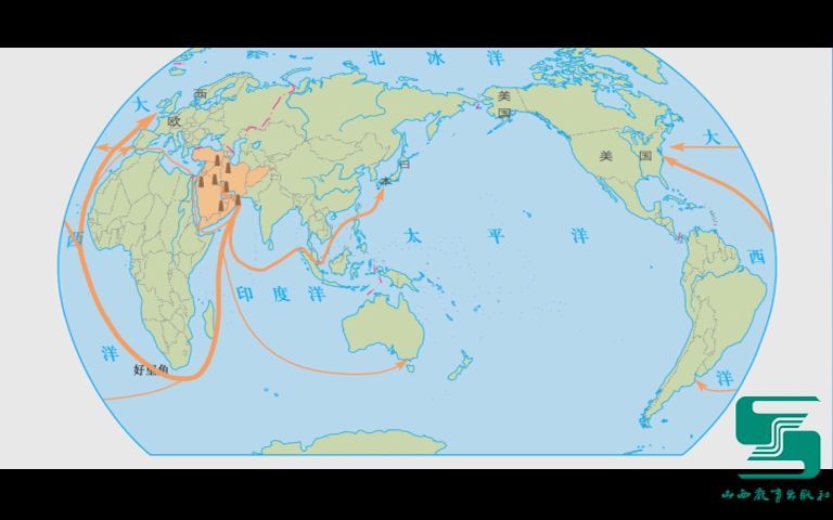 [图]西亚——世界石油宝库