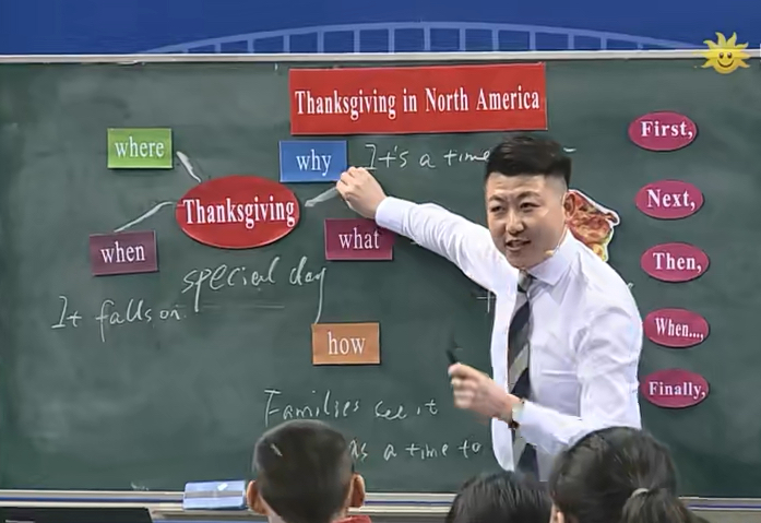 [图]超棒！初中英语优质课《Thanksgiving in North America 》