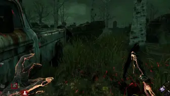 黎明杀机 版权联动新屠夫 三角头处刑者横冲直撞裂地劈两种处决 新人类召唤恶灵无限自起 内含处决展示 大概技能可以看简介 哔哩哔哩 Bilibili