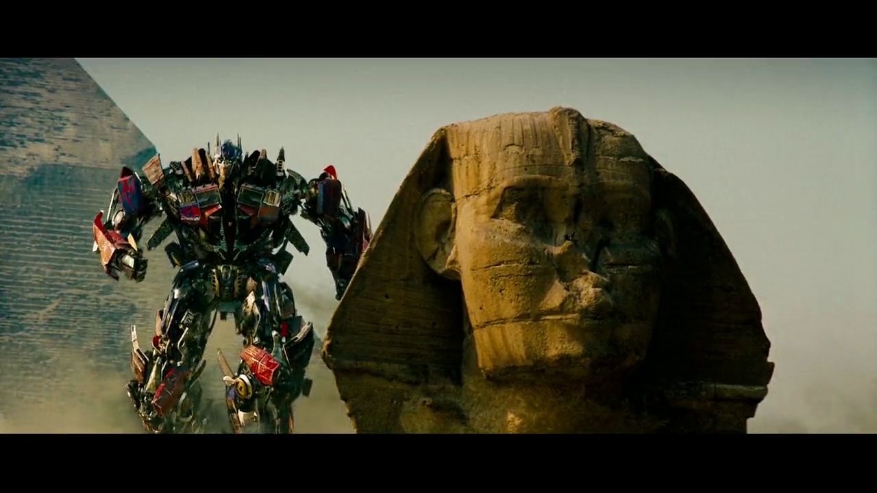 经典劲爆电影变形金刚2酷炫镜头威震天擎天柱