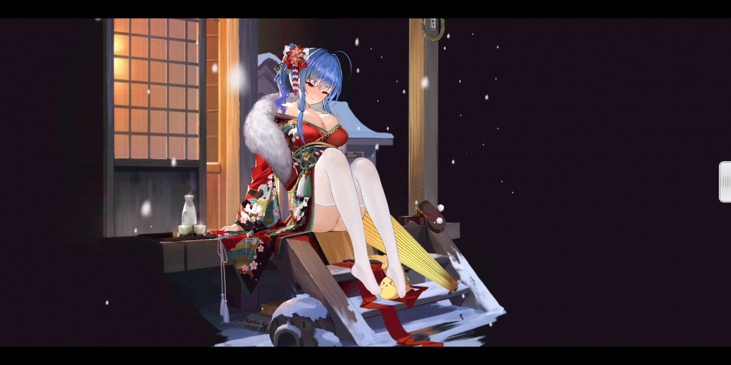 碧蓝航线祈愿纪—ar模式看圣路易斯最涩的和服l2d