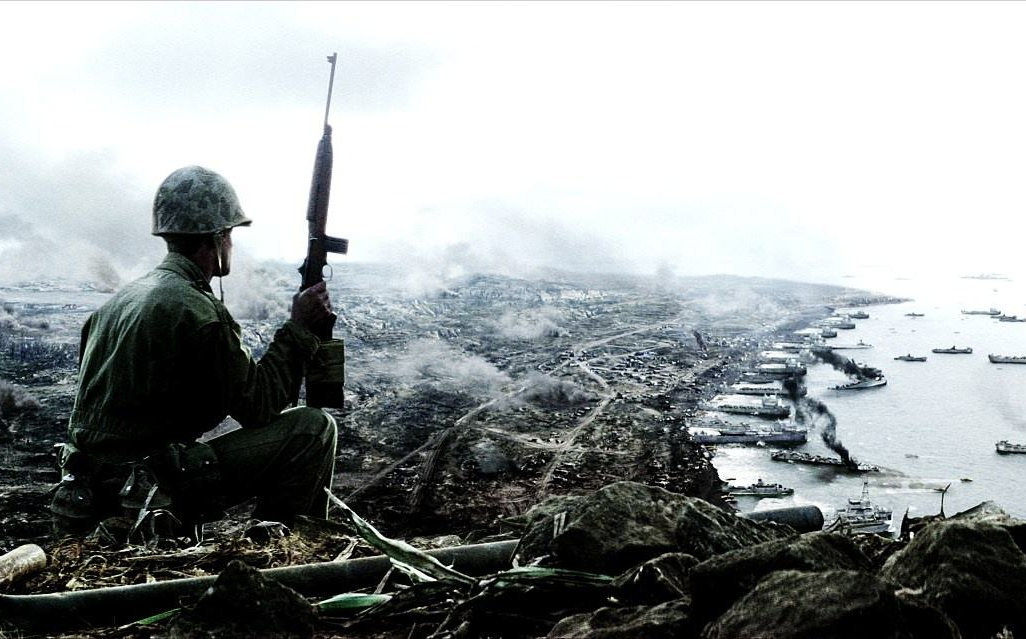 战争没有英雄与正义,只有荒诞与残酷--美军血战硫磺岛【父辈的旗帜】