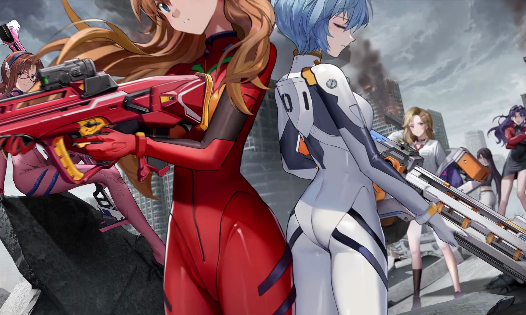 【eva联动】nikke 妮姬:胜利女神 xevangelion(新世界超福音战士)联动