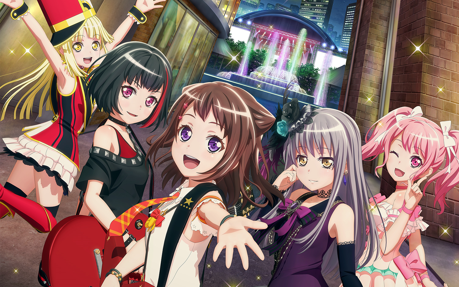 剧场版bangdreamfilmlive预告poppinparty编15s30sf宅1080p