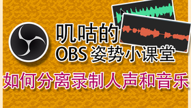 Obs 只录制游戏声音 哔哩哔哩 つロ干杯 Bilibili