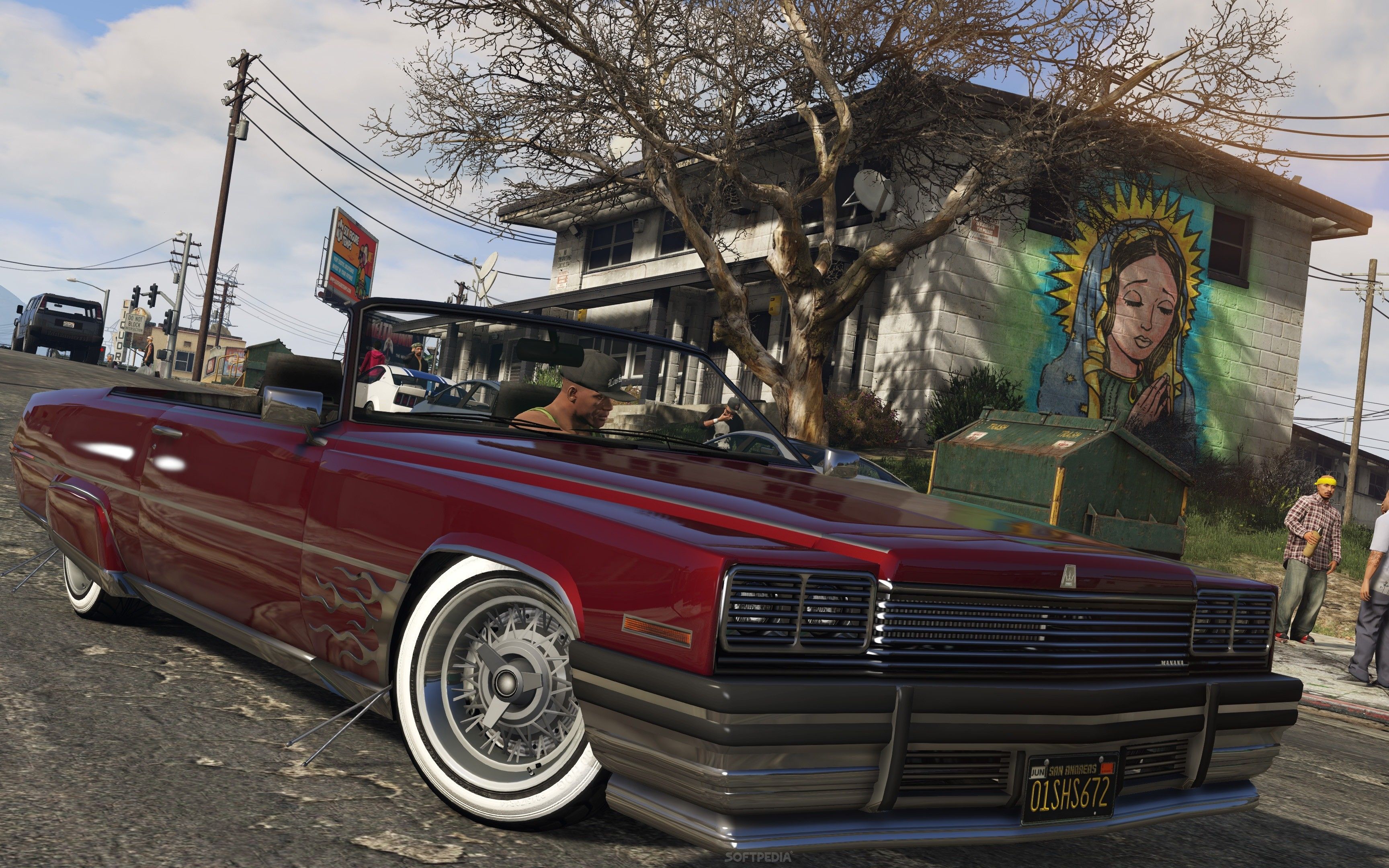 为什么他的黑手党3画质和我们不一样?