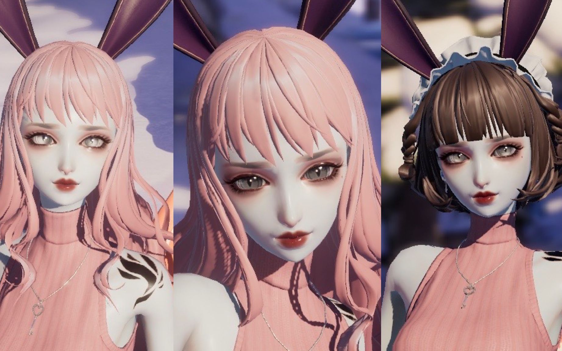 【龙族幻想】捏脸分享 全发型试脸(三连送)_哔哩哔哩_bilibili