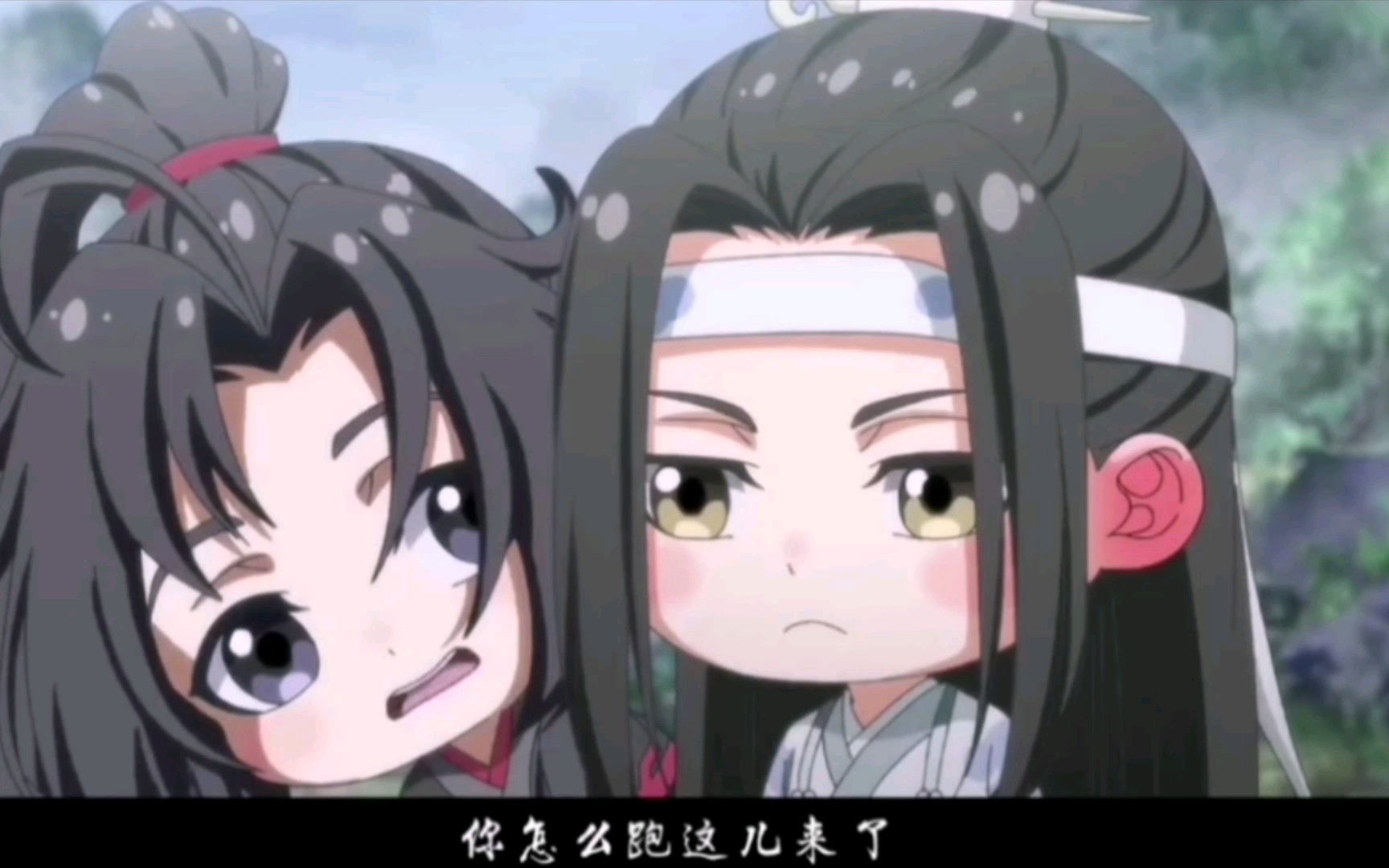 魔道祖师q版(第二十八集):莫不是整个云深不知处都深受皮皮羡的影响