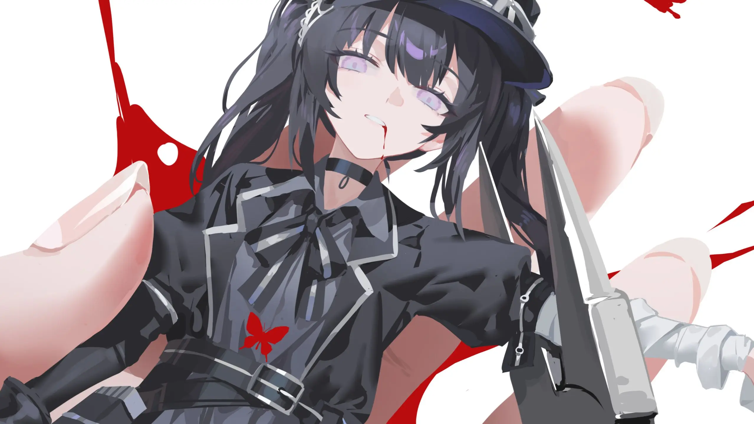 【魔裁/绘画过程】奈叶香，超级拼装_哔哩哔哩_bilibili