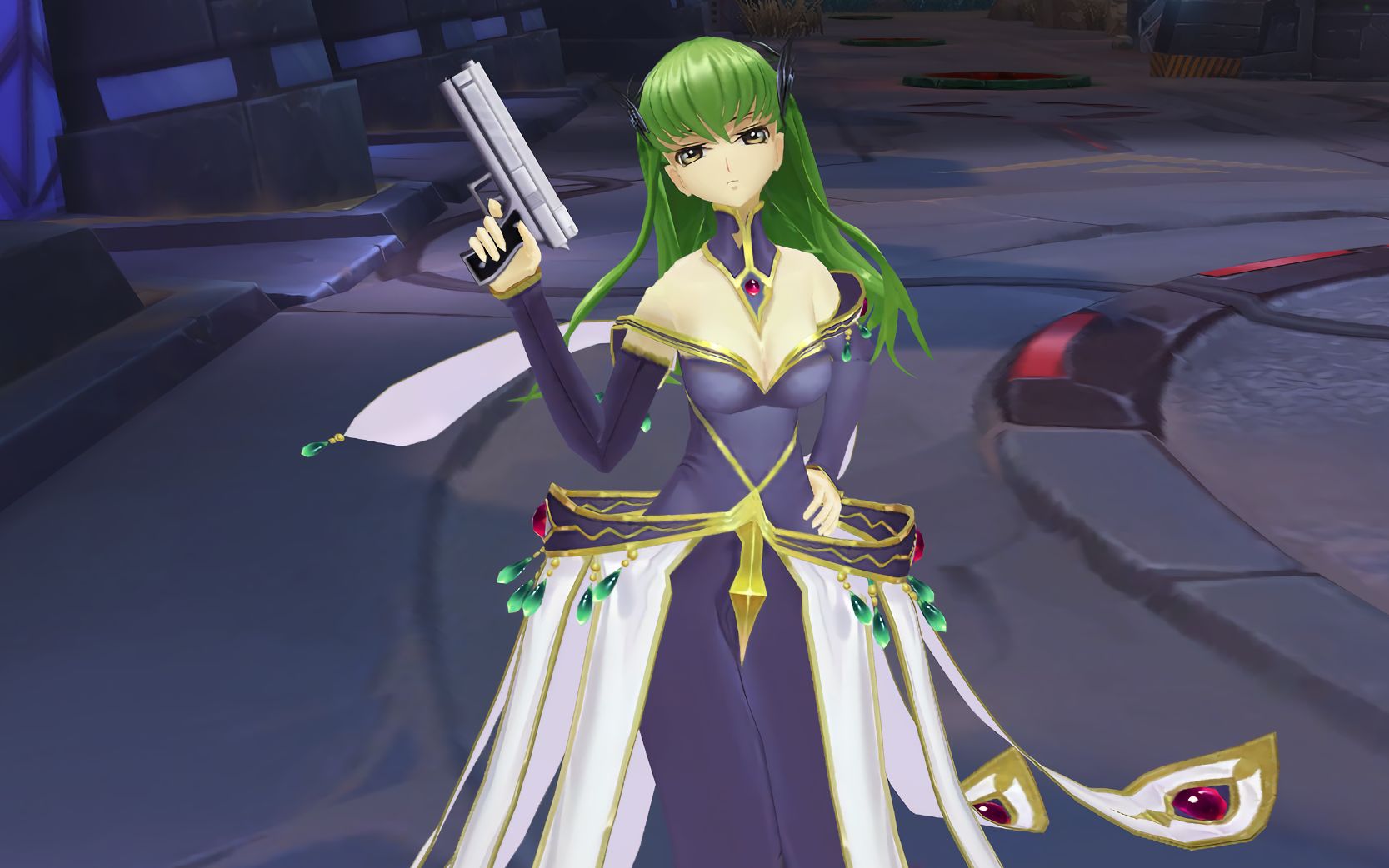 300英雄隐藏cc皇后装