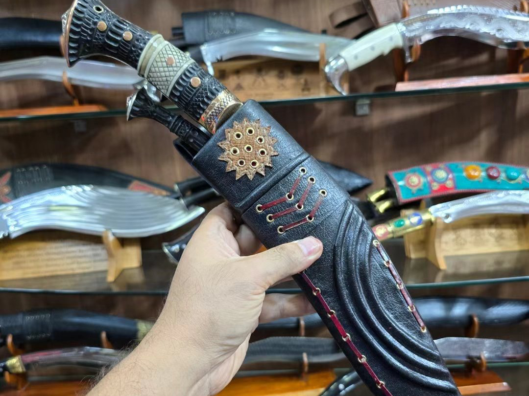 新款尼泊尔手工弯刀库库里廓尔喀弯刀月初特惠