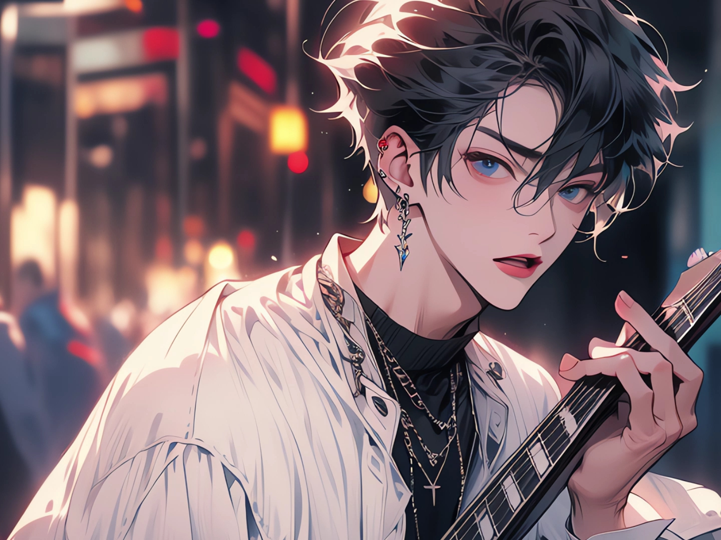 一口气看完顶级歌手穿越后本来保持低调,谁料在一场演唱会中被抽为