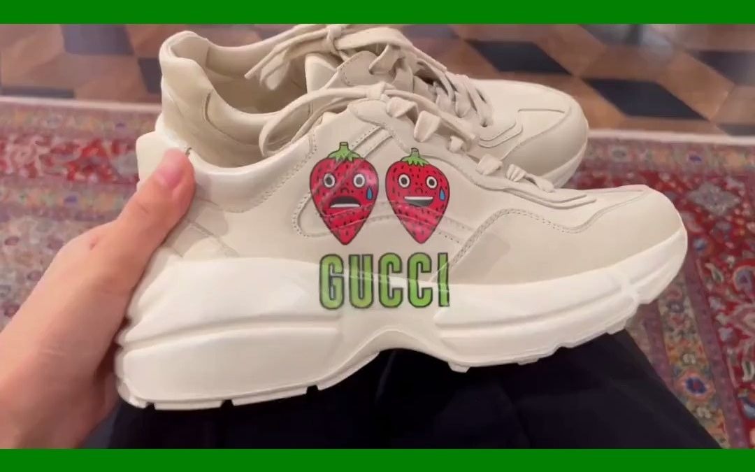 Gucci古驰厚底鞋新色哔哩哔哩bilibili