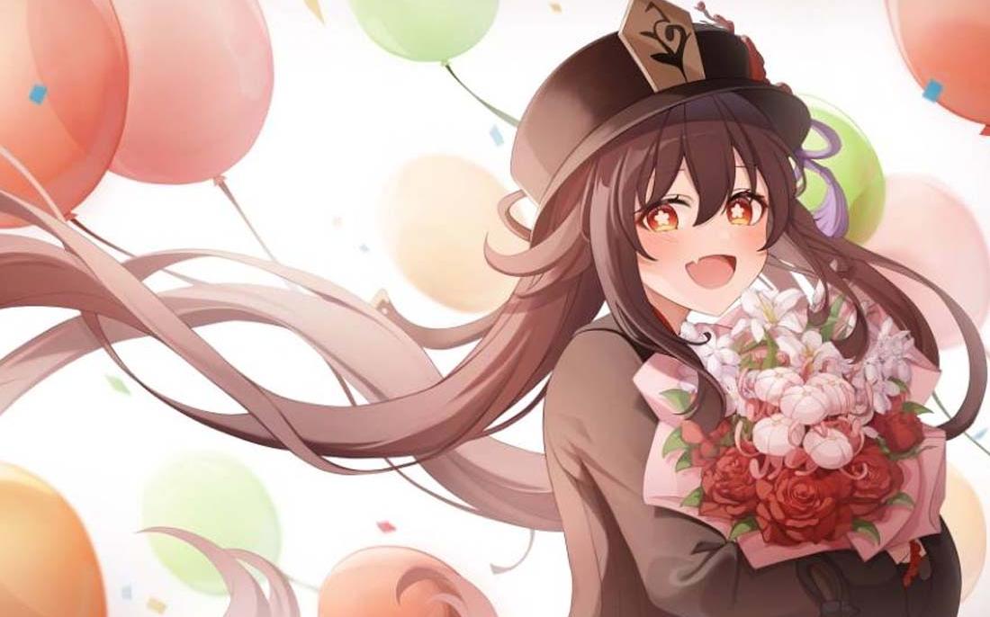 【原神】蝶随梅香起舞——胡桃生贺