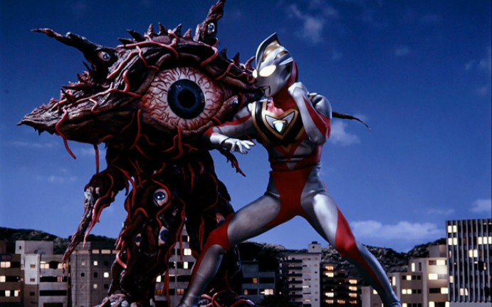 盖亚奥特曼vs奇兽眼q二代._哔哩哔哩_bilibili