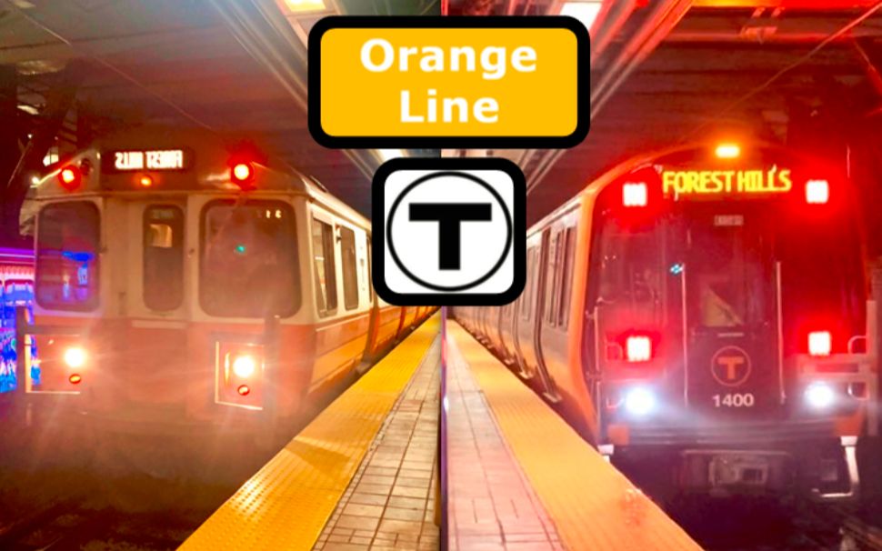波士顿地铁橙线图片