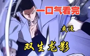 Скачать видео: 评分9.4超过1.2亿人追更，超燃漫画合集《双生龙影》超长解说一口气看完，全程热血高能，看爽文拒绝带