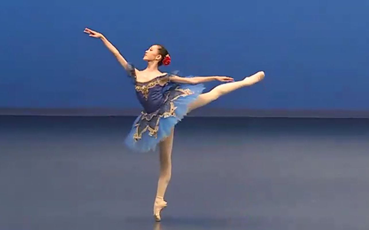 芭蕾《帕基塔》女变奏 藤井美侑 miu fujii 14岁(ygp2024日本) 决赛第