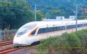 Descargar video: 原本是广铁的CRH1A-A，结果机破了，只能借用上局的CR400BF-A，临时用一天。