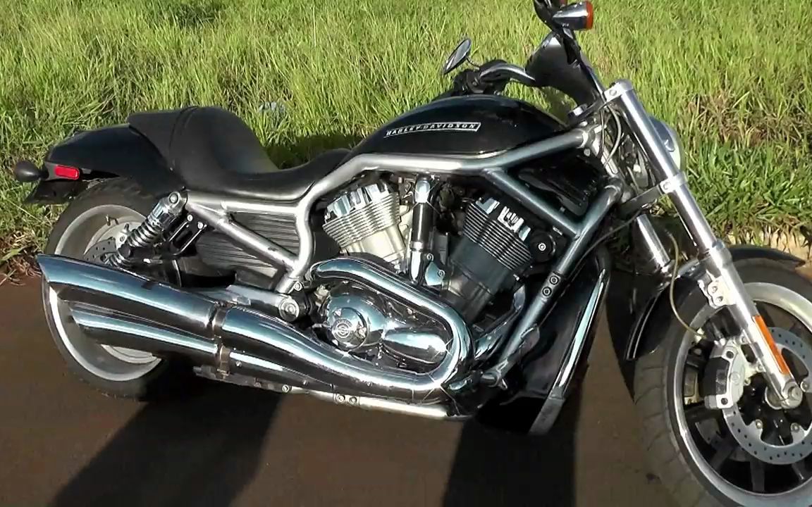 哈雷戴维森 v-rod 2008 看那场摩托车展