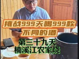 Download Video: 挑战喝酒第三十九天-楠溪江农家烧，在168黄金海岸线的洪岭头土炖店，炖鸡配小酒，美。