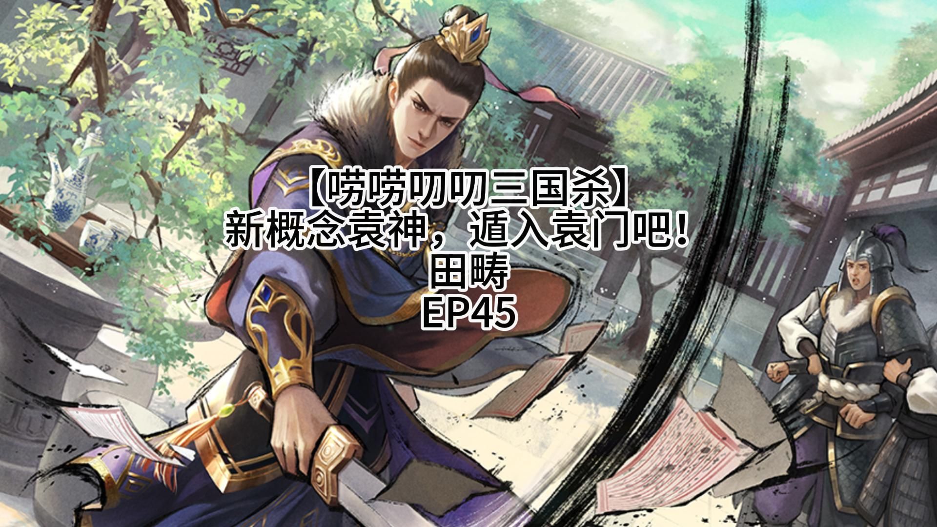 【唠唠叨叨三国杀】袁神家族新成员!田畴!ep45