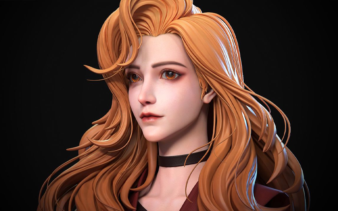 【zbrush新手教程】一个zb教程就能学会人物雕刻(不会再来打我!